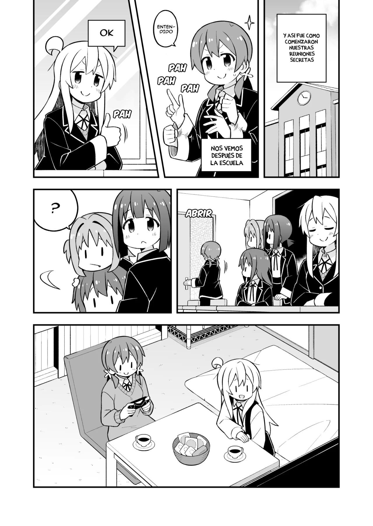 Onii-chan wa Oshimai Capitulo 80: Capitulo 80: Mahiro y la reunión secreta página 9