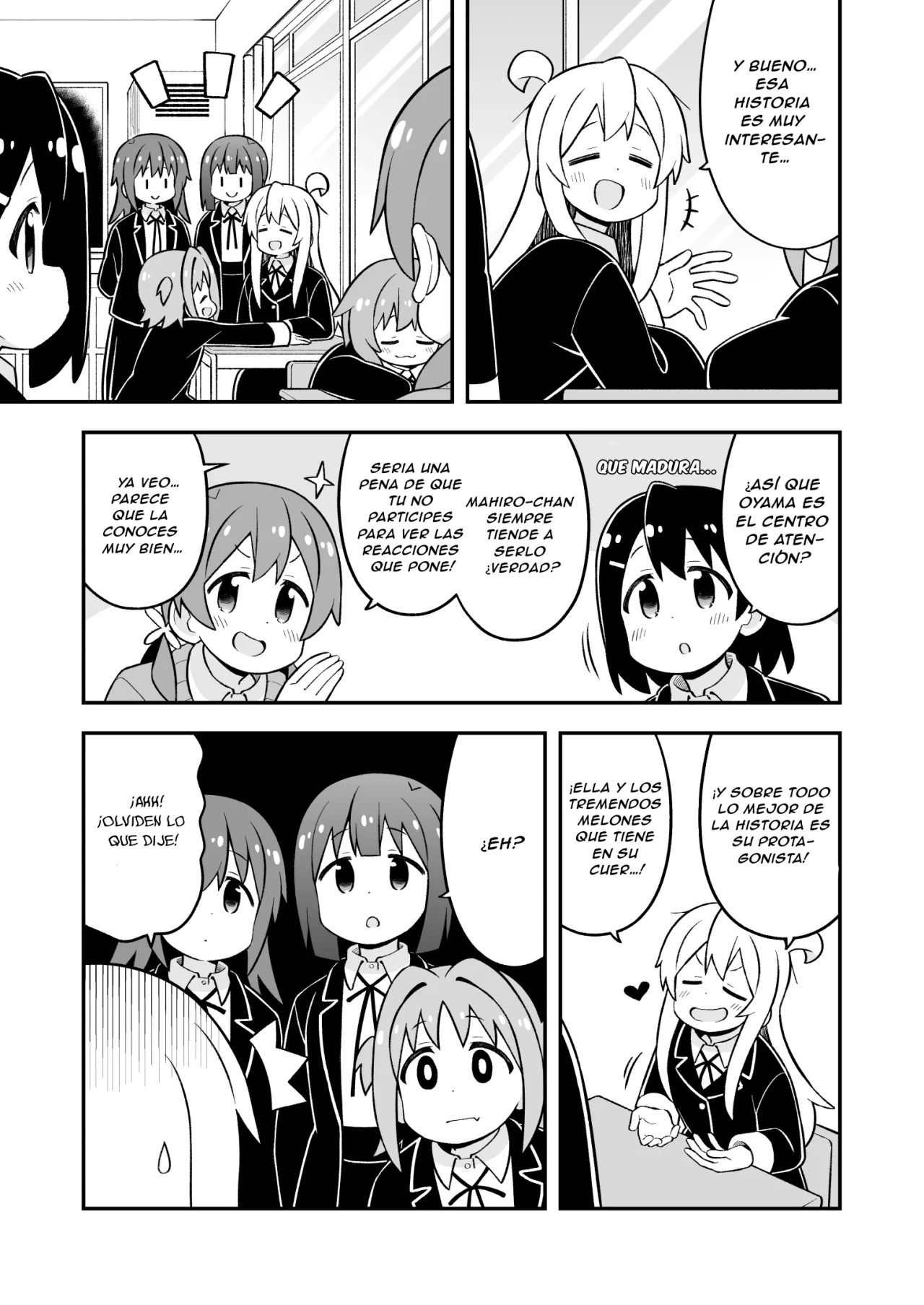 Onii-chan wa Oshimai Capitulo 81: Mahiro y la diferencia de opiniones página 9