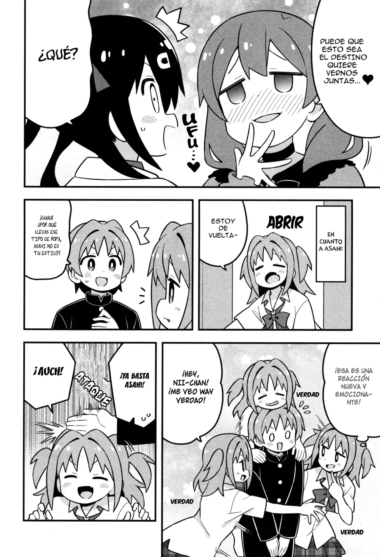 Onii-chan wa Oshimai Capitulo 82.1: Mahiro y la pandilla de las chicas página 9