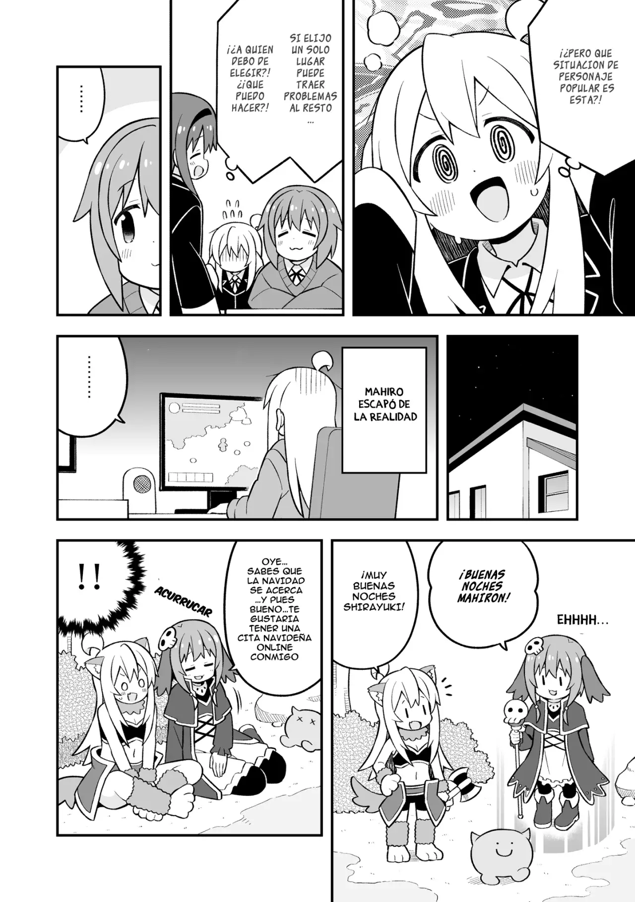 Onii-chan wa Oshimai Capitulo 82: Mahiro y la noche buena página 8