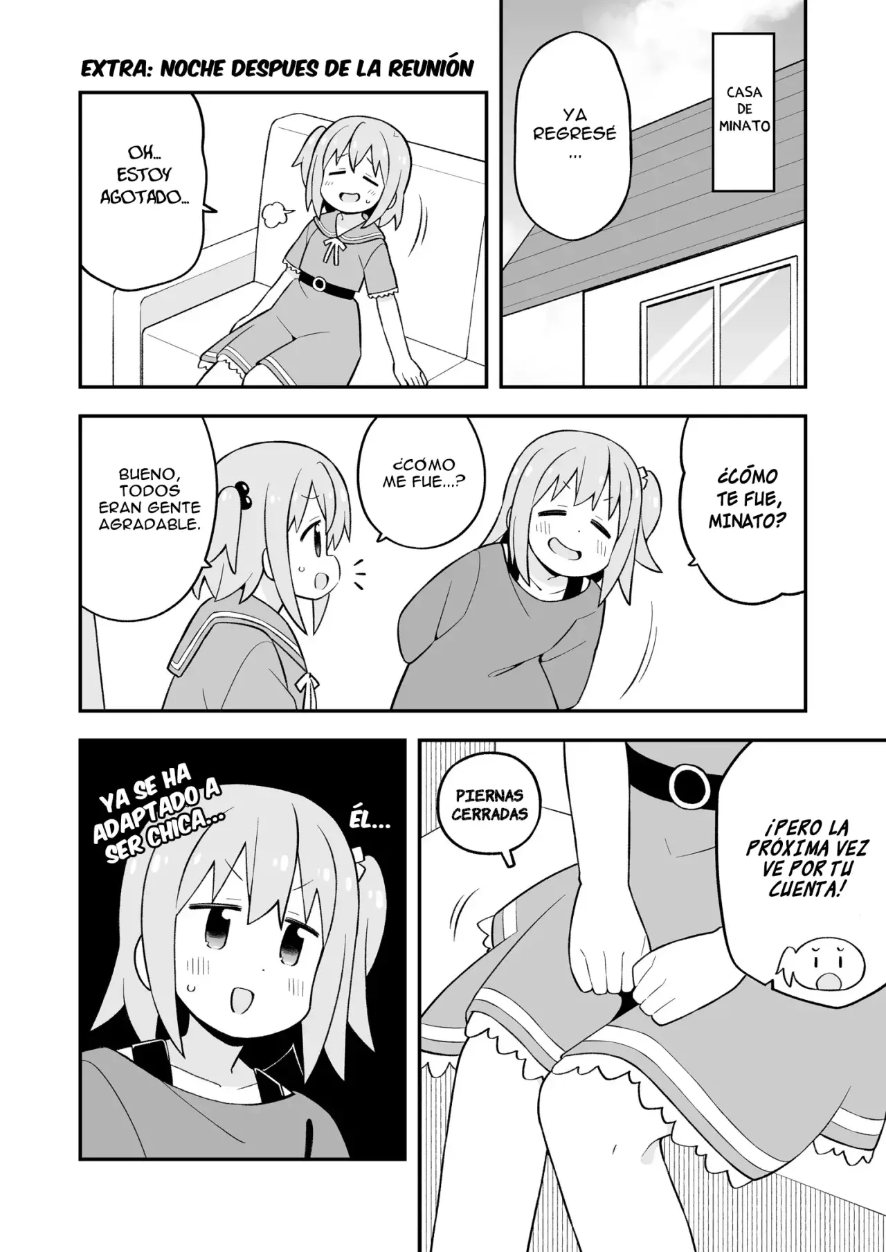 Onii-chan wa Oshimai Capitulo 83.1: ¿Minato-kun esta acabado? full version página 24