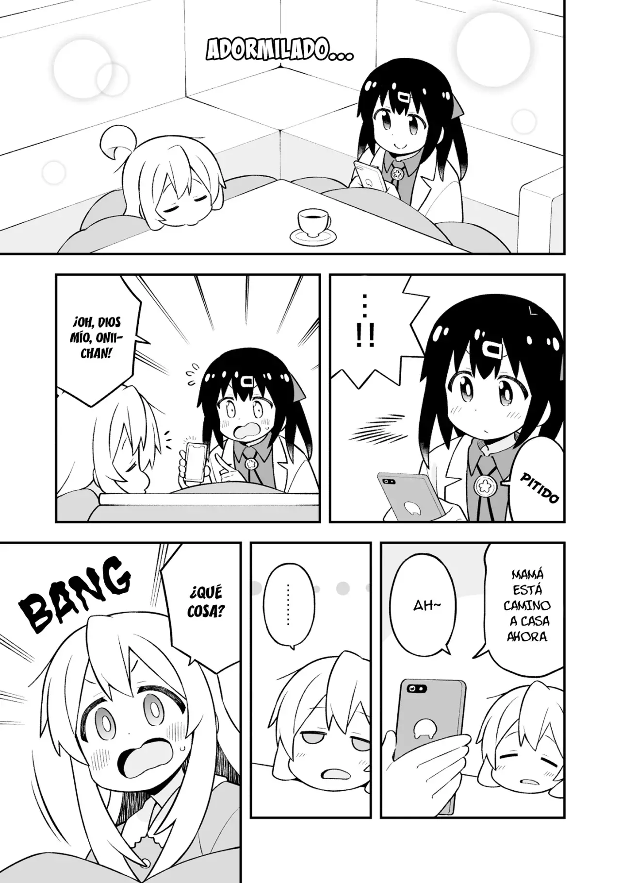 Onii-chan wa Oshimai Capitulo 84: Un tenso reencuentro con Mahiro (Parte 1) página 4