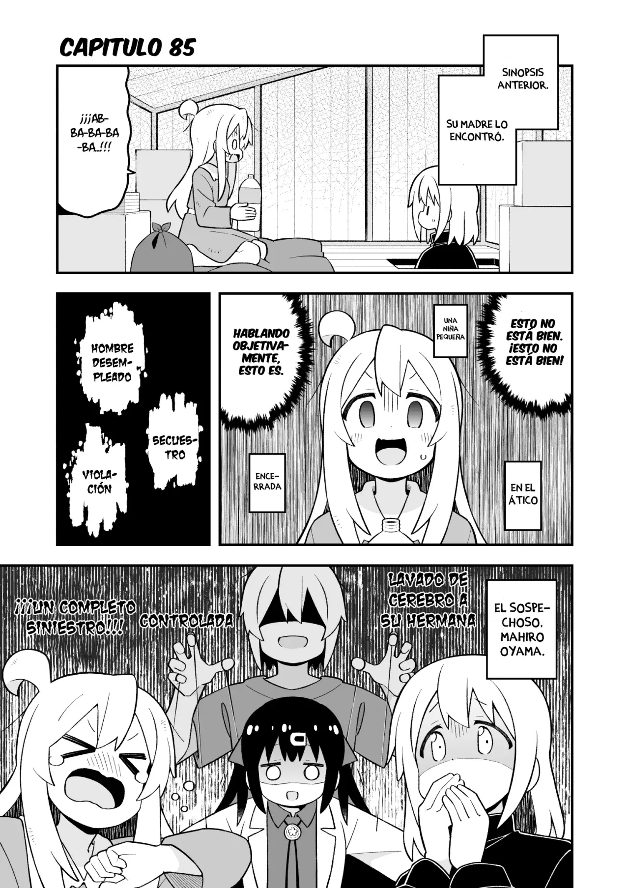 Onii-chan wa Oshimai Capitulo 85: Un tenso reencuentro con Mahiro (Parte 2) página 2