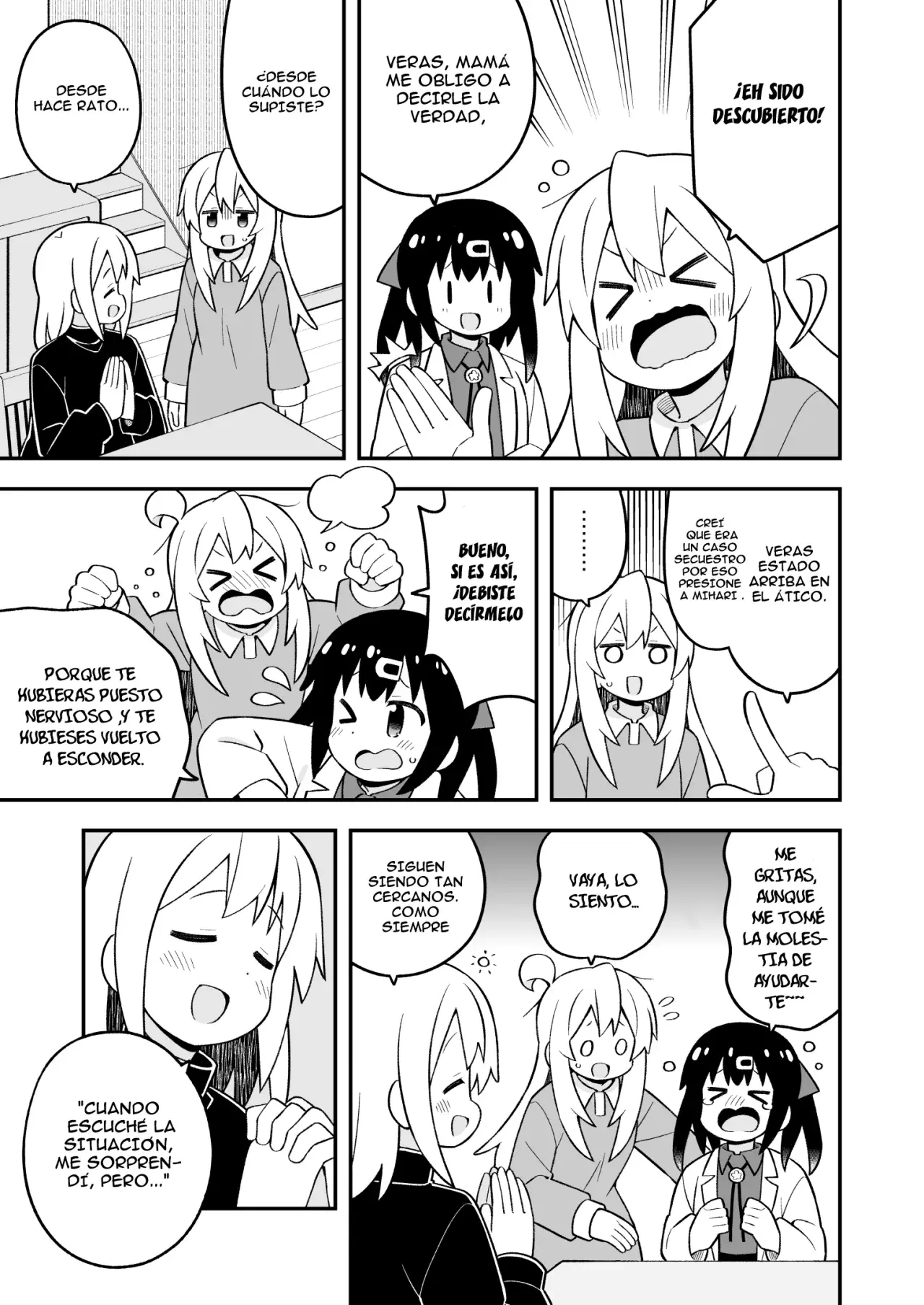 Onii-chan wa Oshimai Capitulo 85: Un tenso reencuentro con Mahiro (Parte 2) página 8