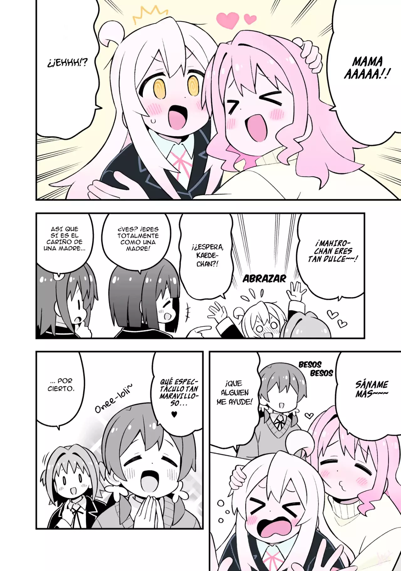 Onii-chan wa Oshimai Capitulo 86: Mahiro y los desbordantes instintos maternales página 14