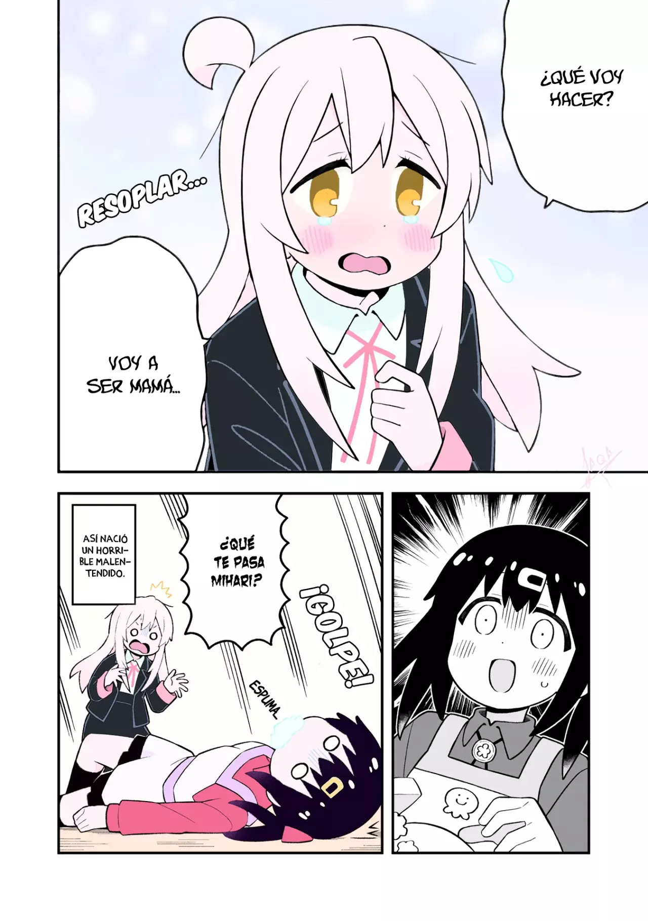 Onii-chan wa Oshimai Capitulo 86: Mahiro y los desbordantes instintos maternales página 17