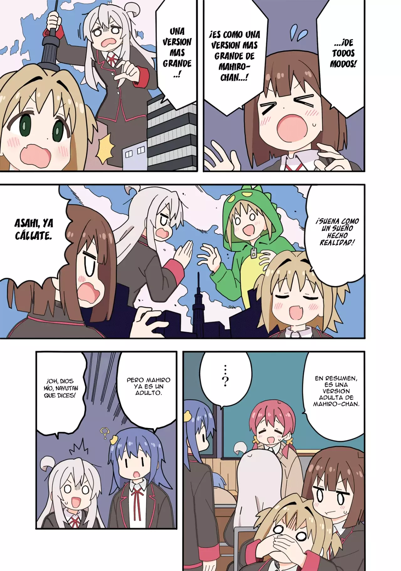 Onii-chan wa Oshimai Capitulo 86: Mahiro y los desbordantes instintos maternales página 7