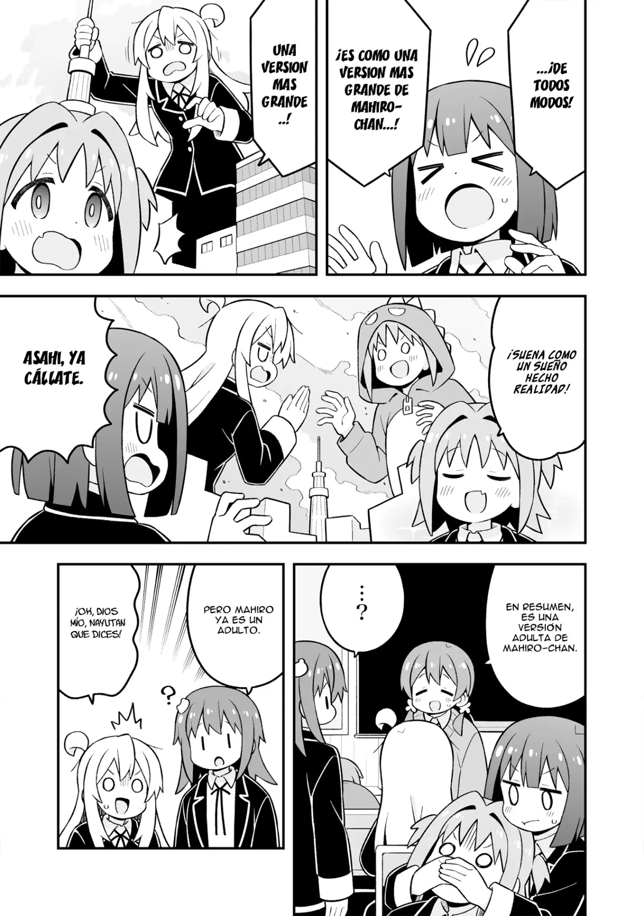 Onii-chan wa Oshimai Capitulo 86: Mahiro y los desbordantes instintos maternales página 8