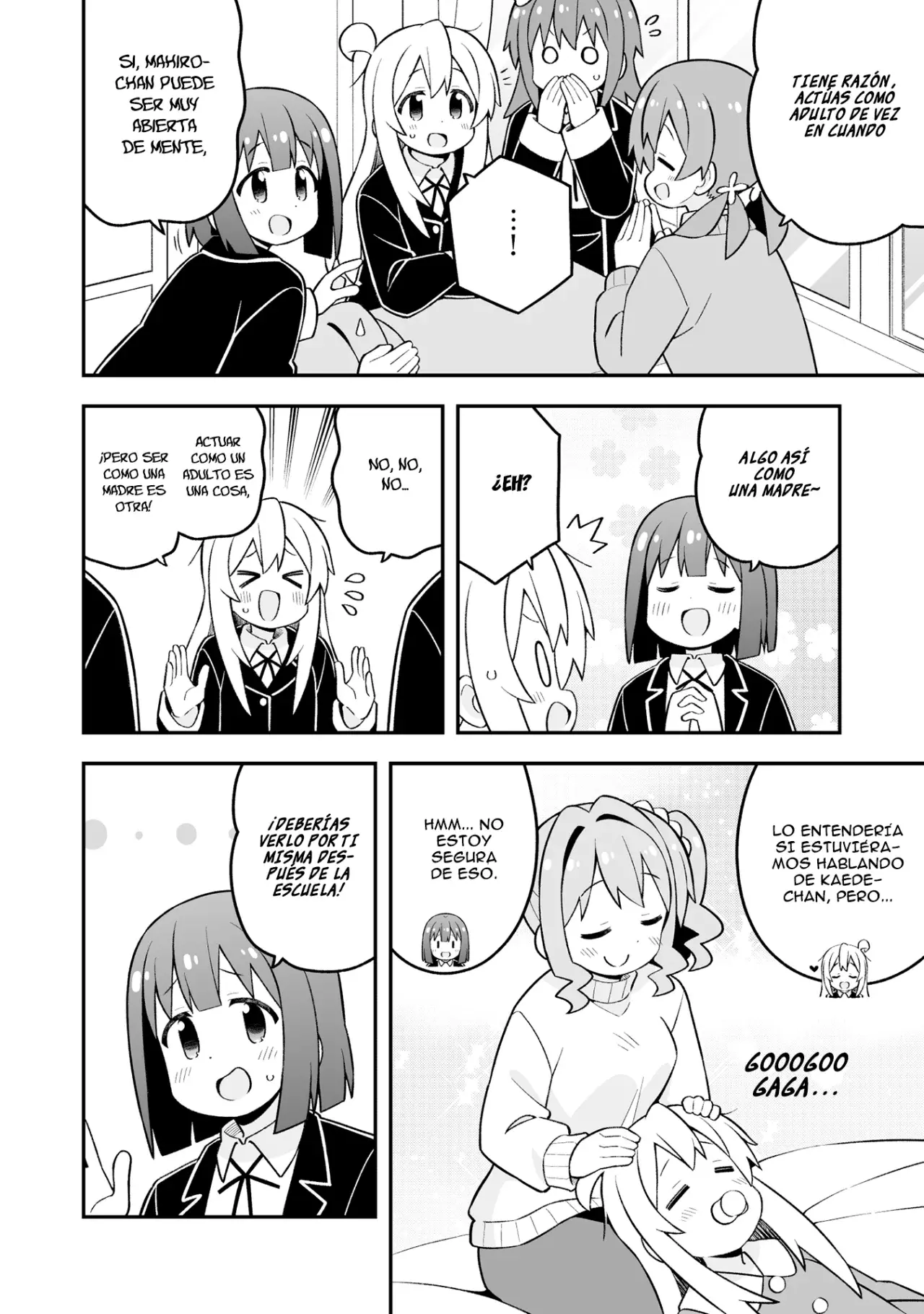 Onii-chan wa Oshimai Capitulo 86: Mahiro y los desbordantes instintos maternales página 9