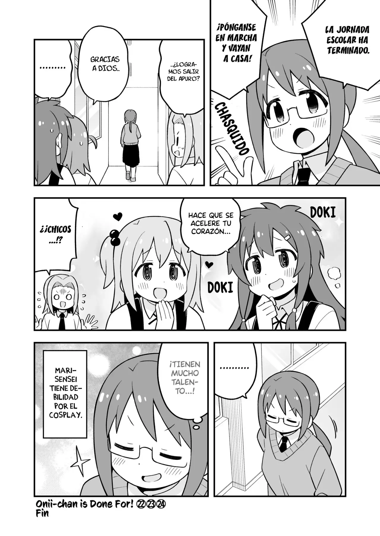 Onii-chan wa Oshimai Capitulo 90.1: Omnibus 22-23-24 Extras página 6