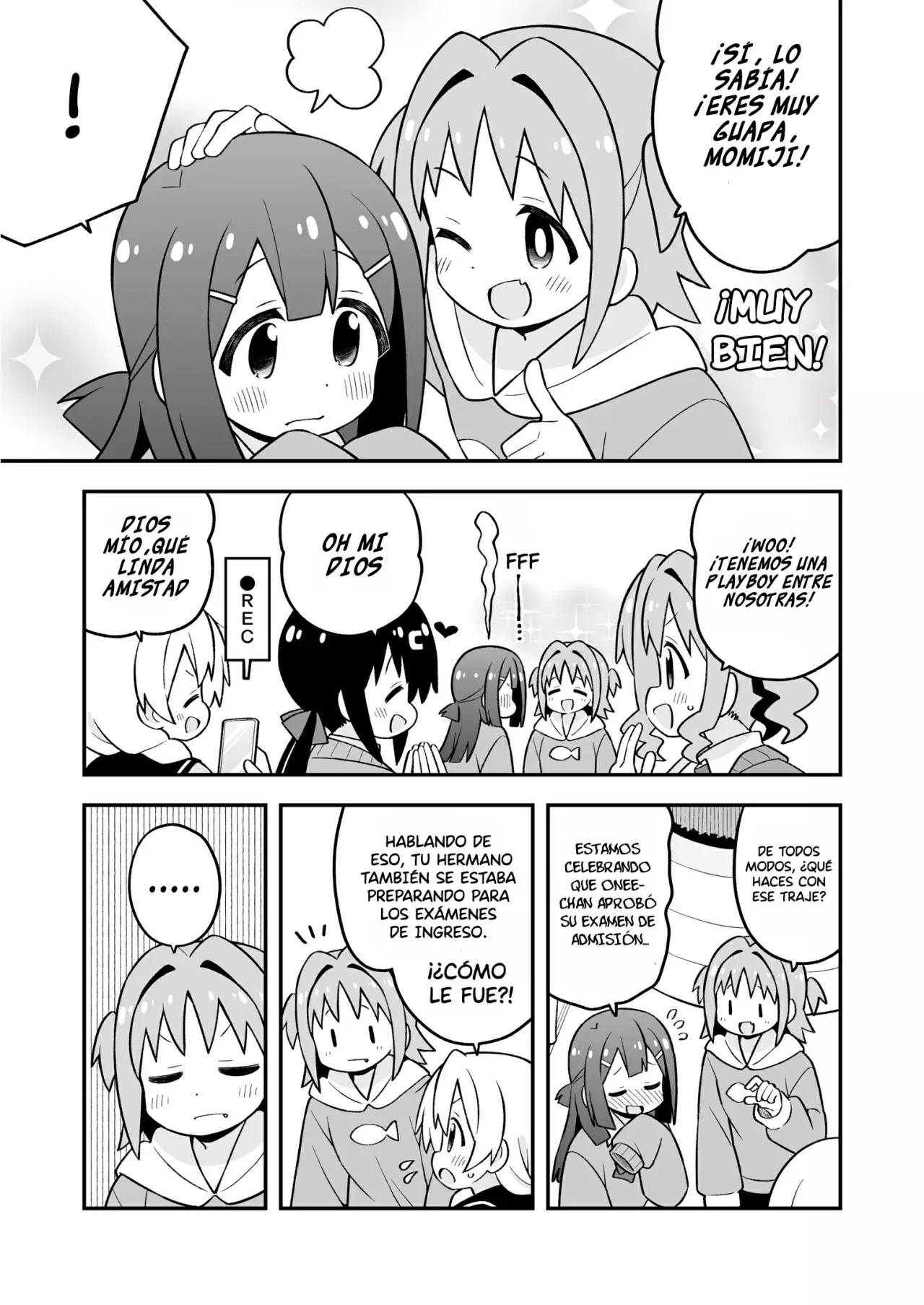Onii-chan wa Oshimai Capitulo 90.5: Mahiro y la celebración del éxito 1.5 página 4