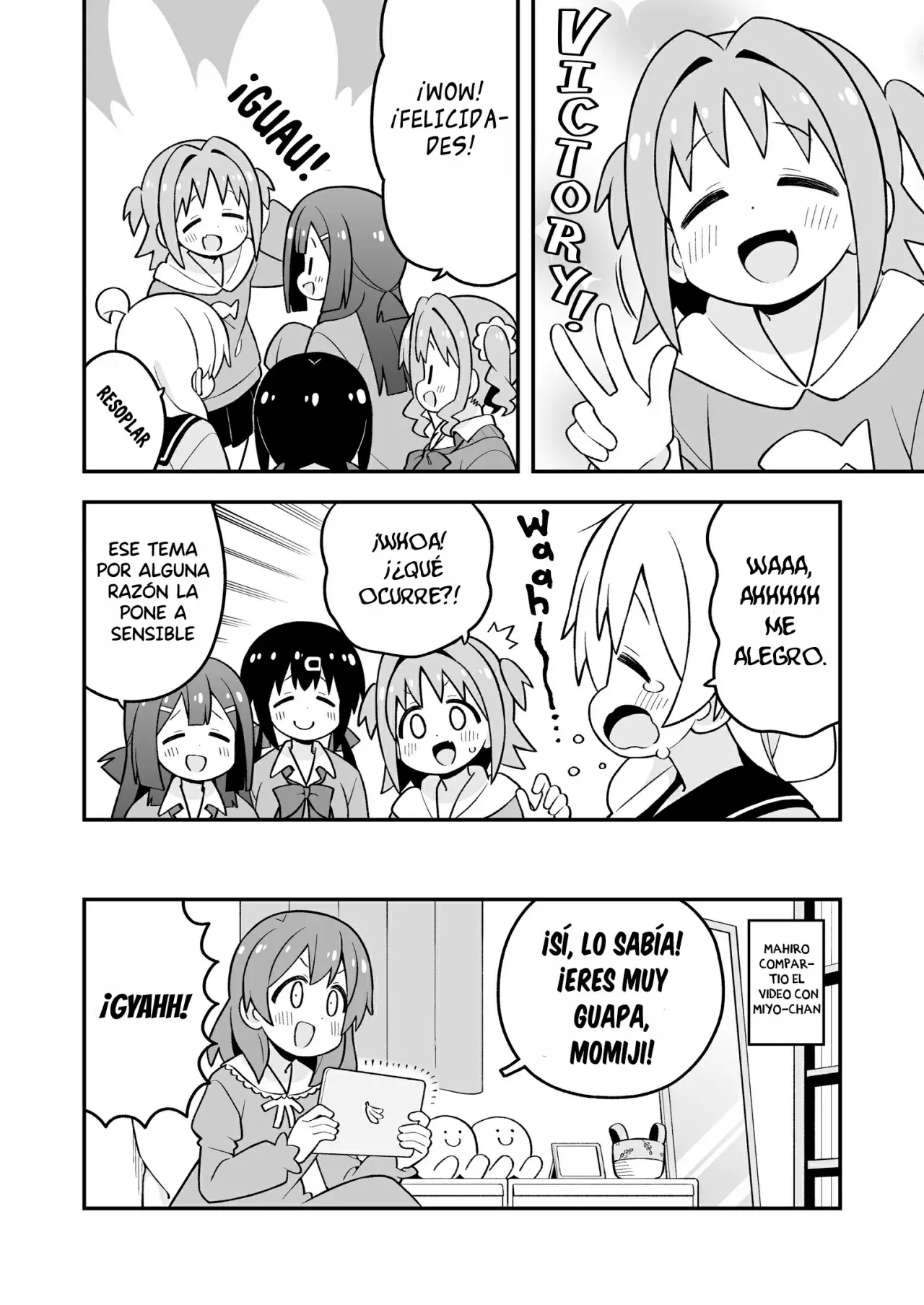 Onii-chan wa Oshimai Capitulo 90.5: Mahiro y la celebración del éxito 1.5 página 5