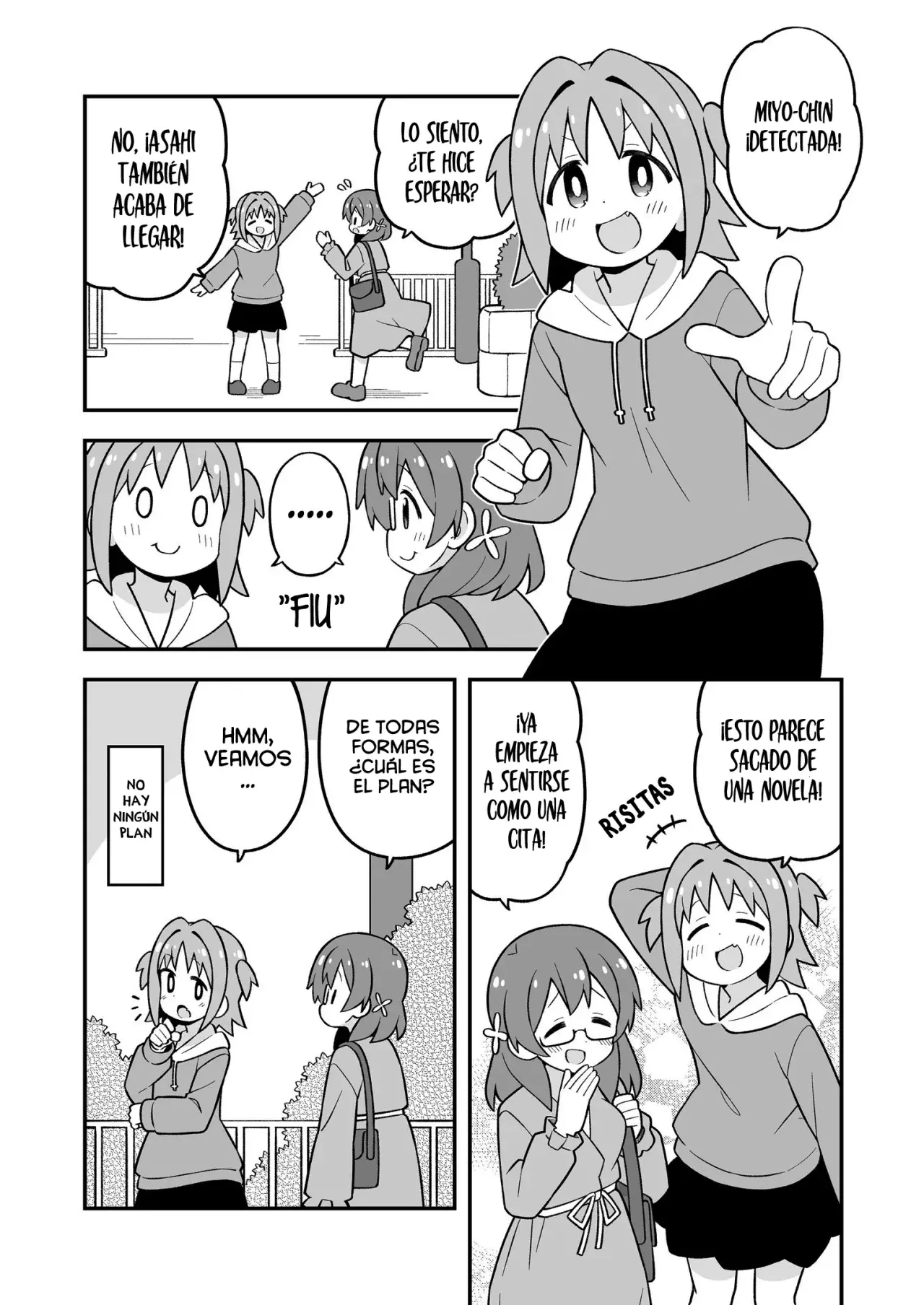 Onii-chan wa Oshimai Capitulo 95.4: UNA CITA CON MIYO página 3