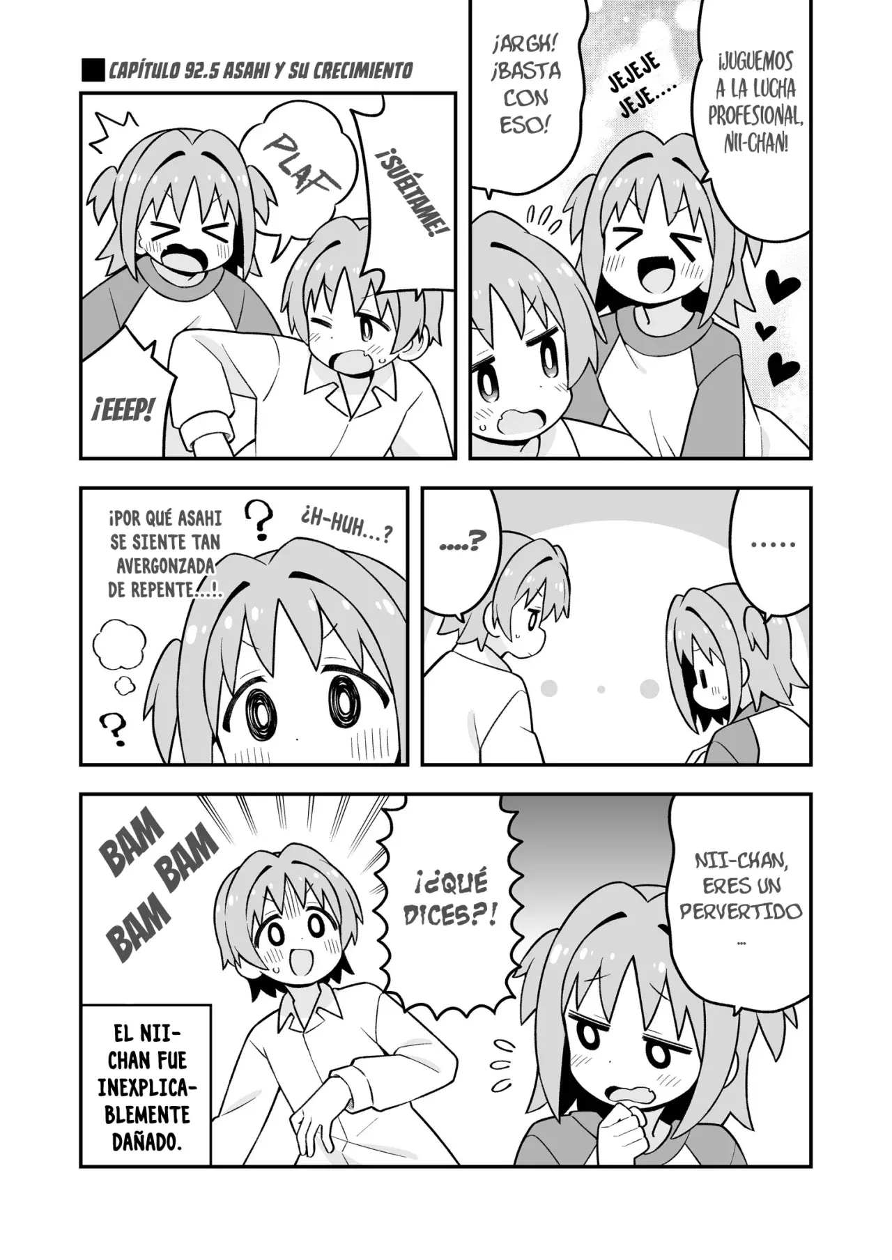 Onii-chan wa Oshimai Capitulo 95.6: Extras de los capítulos 91,92 y 93 página 4