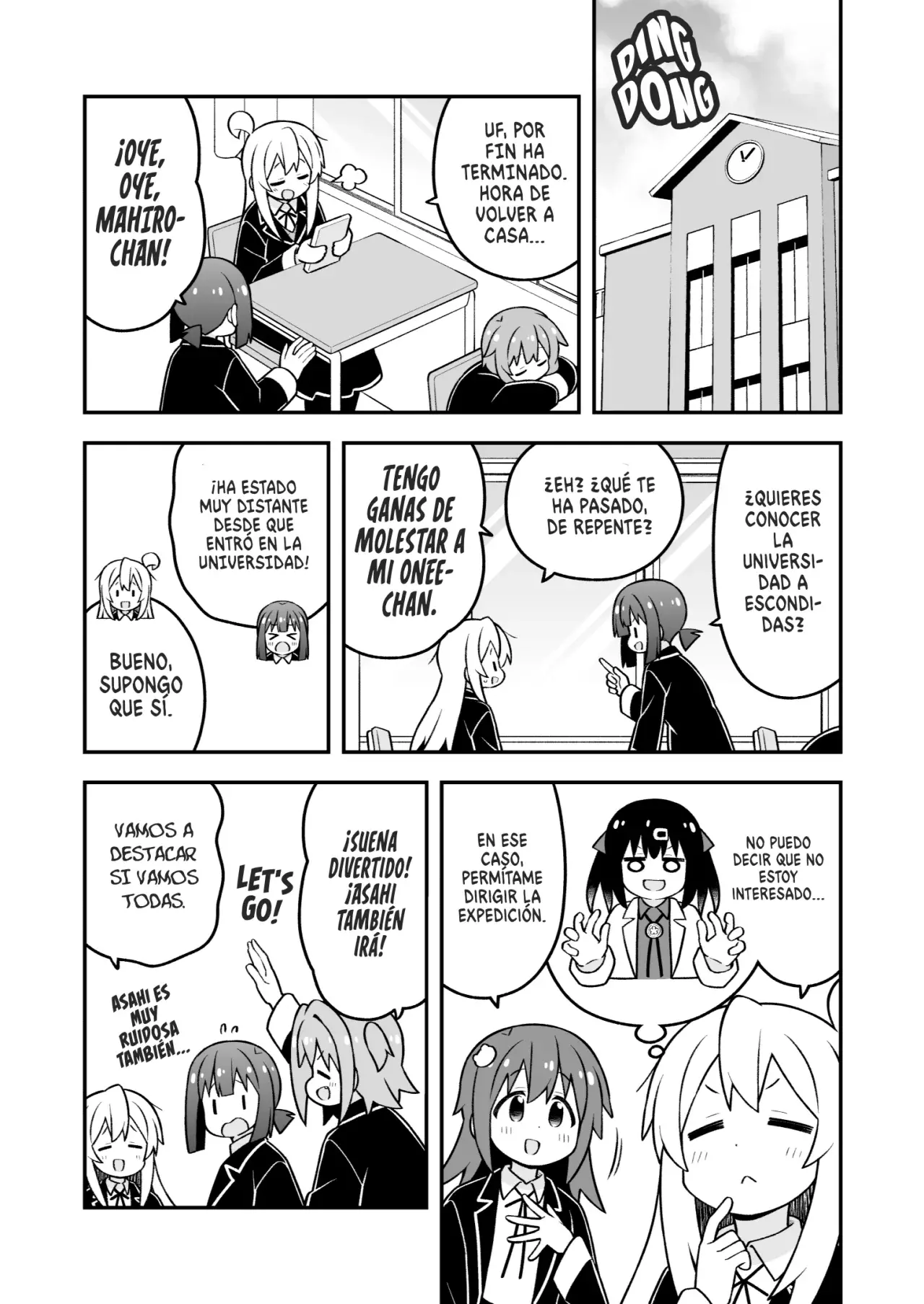 Onii-chan wa Oshimai Capitulo 95: Mahiro y la expedición universitaria página 5