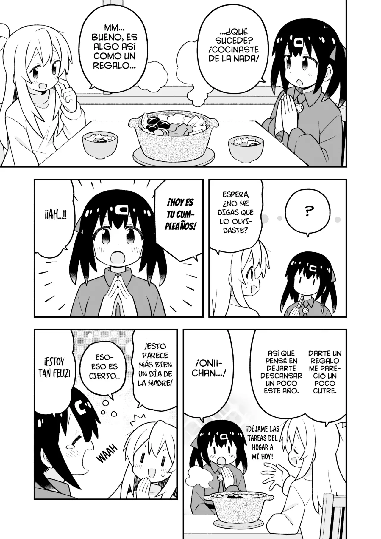 Onii-chan wa Oshimai Capitulo 96: Mahiro y una muestra de aprecio página 14