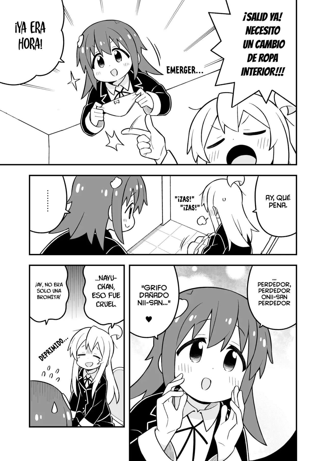 Onii-chan wa Oshimai Capitulo 98.5: Mahiro y Nayu página 3