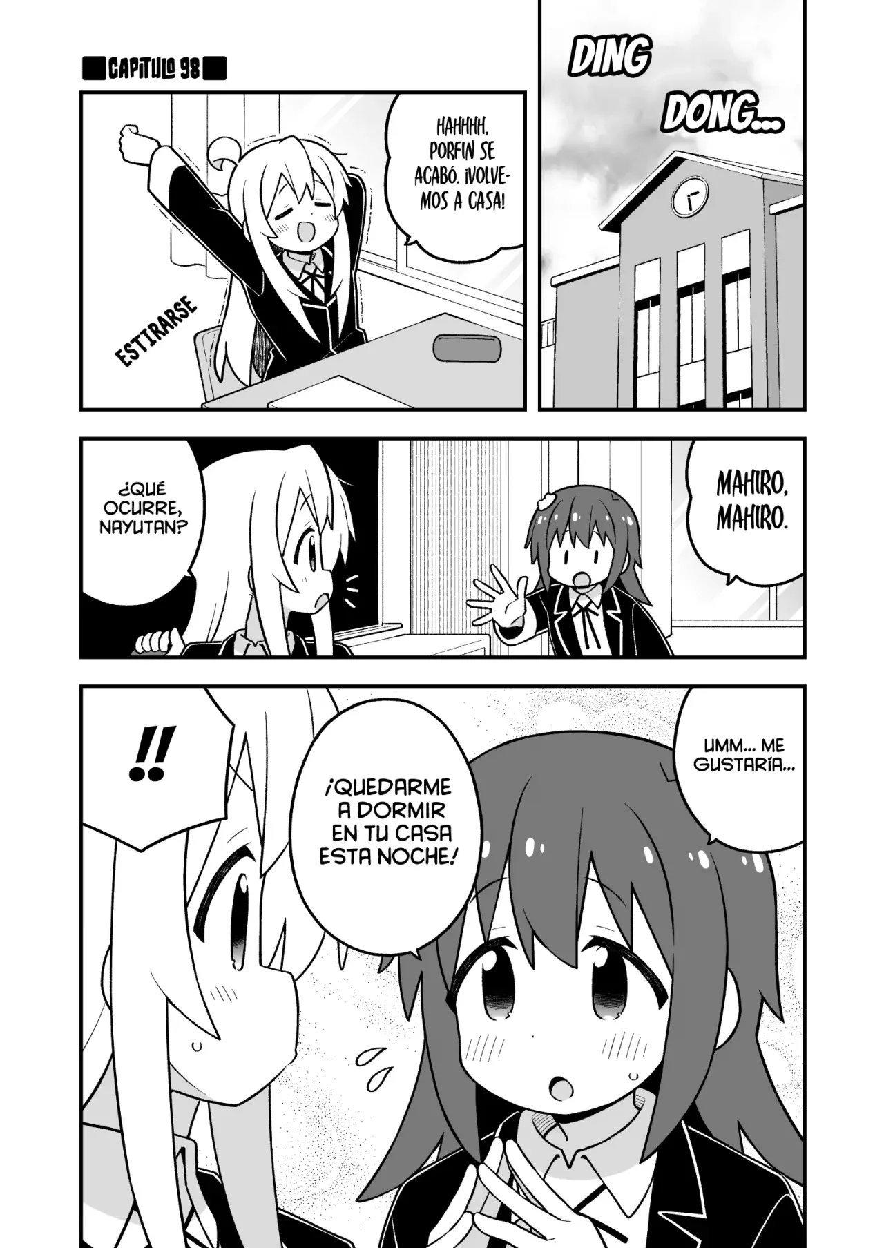 Onii-chan wa Oshimai Capitulo 98: Mahiro y una noche de hospitalidad página 2