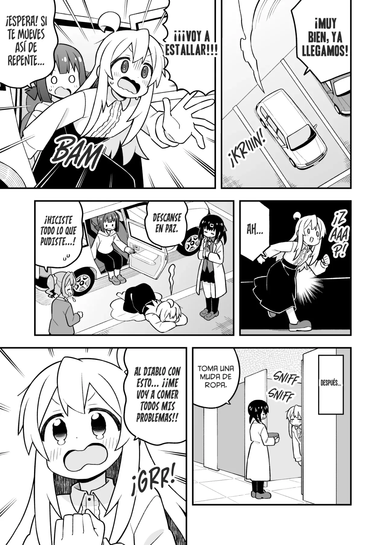 Onii-chan wa Oshimai Capitulo 99: Mahiro y la carretera página 10