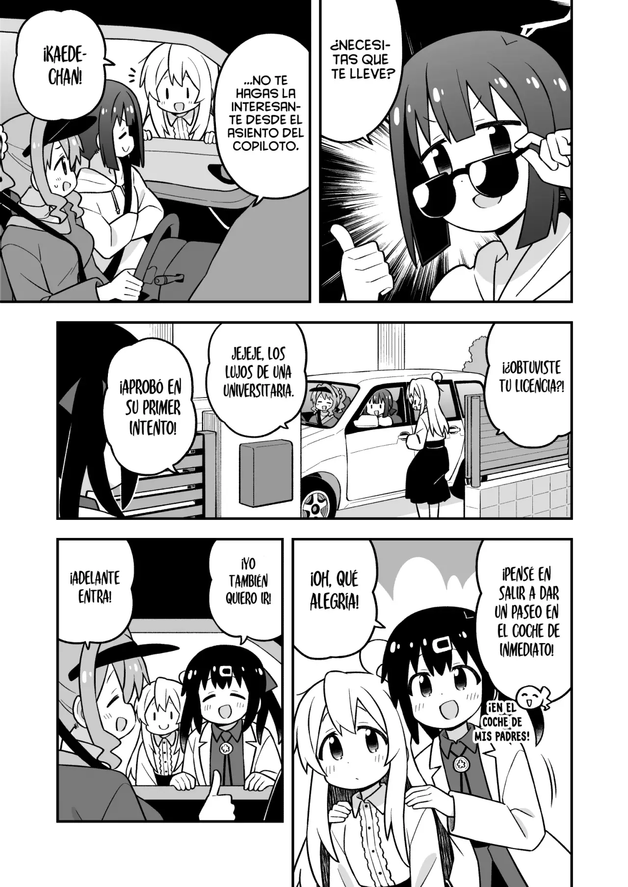 Onii-chan wa Oshimai Capitulo 99: Mahiro y la carretera página 4