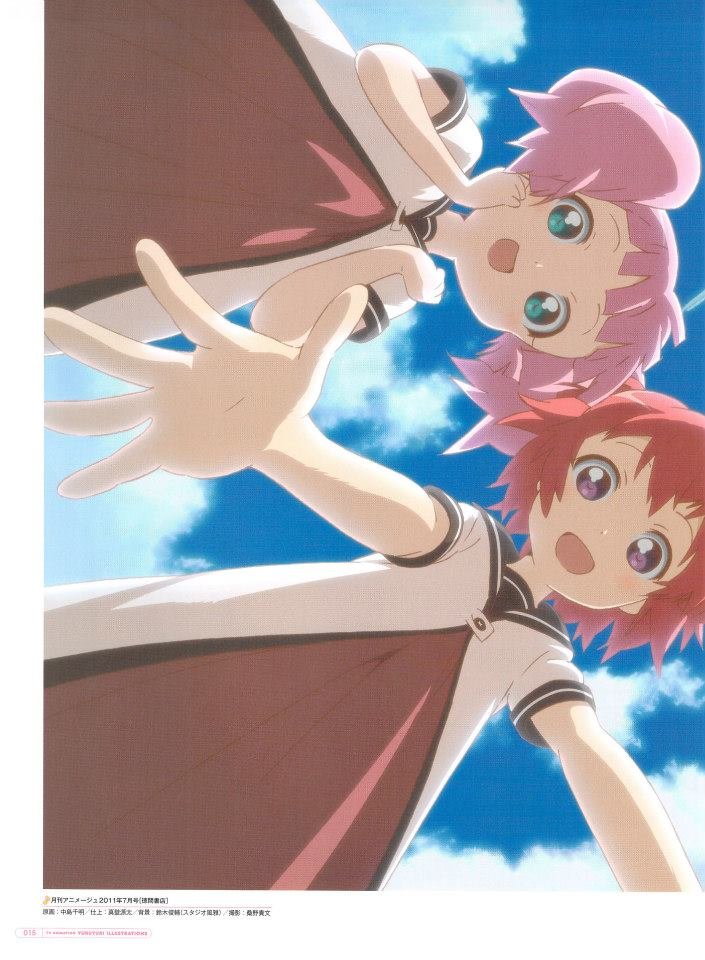 Yuru Yuri Capitulo 0.02: Tv Ilustration página 16
