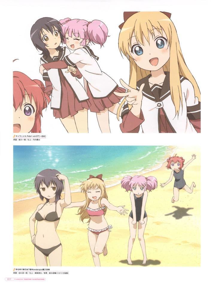 Yuru Yuri Capitulo 0.02: Tv Ilustration página 18