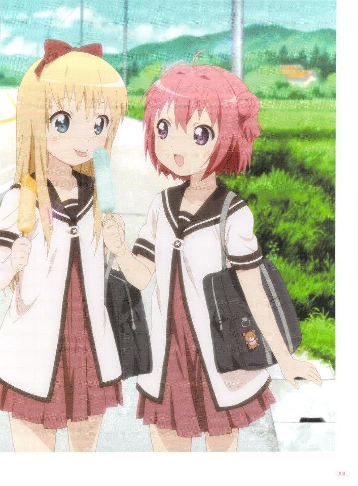 Yuru Yuri Capitulo 0.02: Tv Ilustration página 19