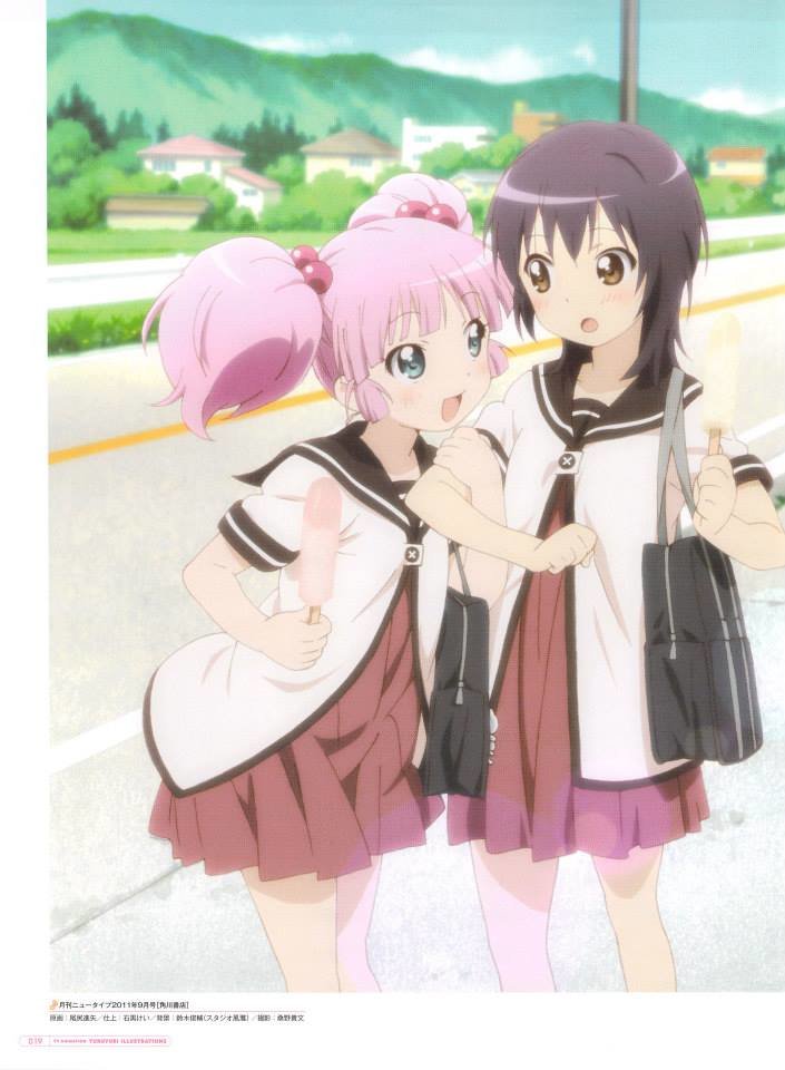 Yuru Yuri Capitulo 0.02: Tv Ilustration página 20