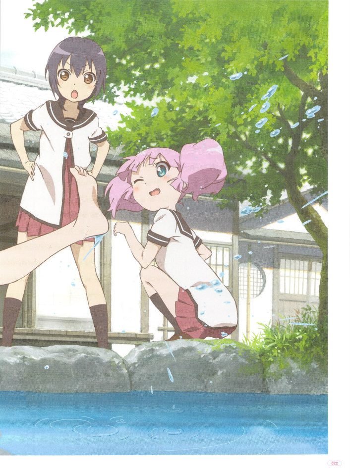Yuru Yuri Capitulo 0.02: Tv Ilustration página 23
