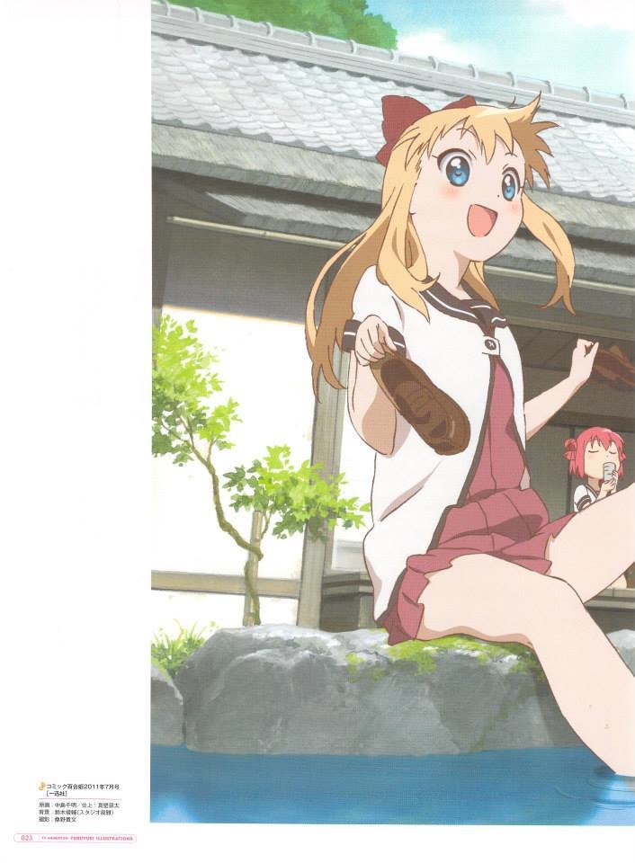 Yuru Yuri Capitulo 0.02: Tv Ilustration página 24