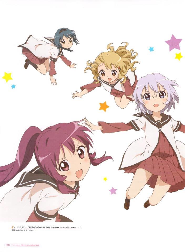 Yuru Yuri Capitulo 0.02: Tv Ilustration página 26
