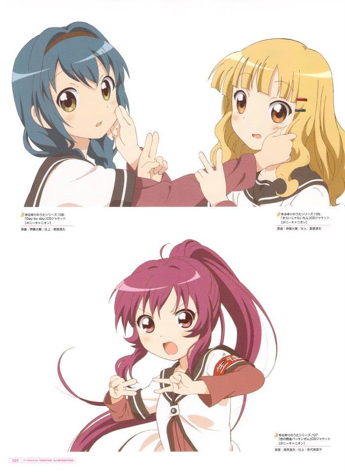 Yuru Yuri Capitulo 0.02: Tv Ilustration página 30