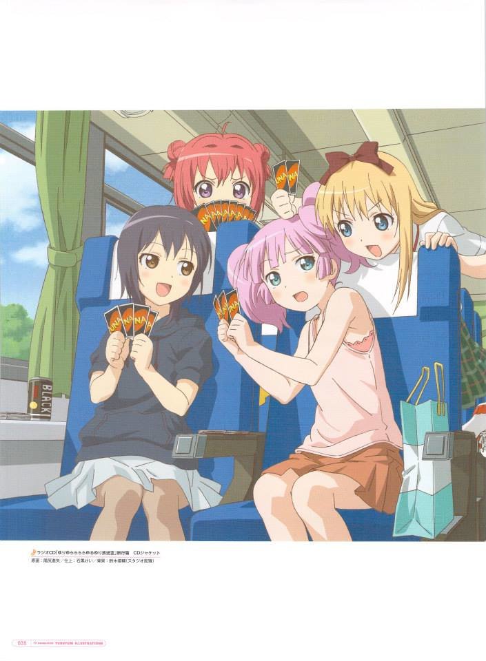 Yuru Yuri Capitulo 0.02: Tv Ilustration página 36