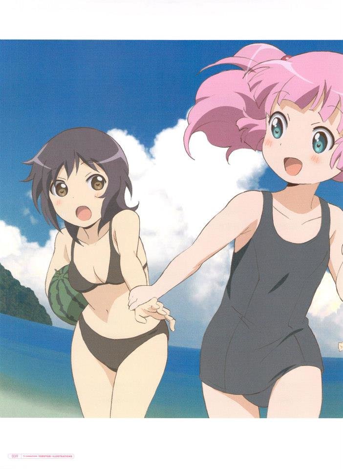 Yuru Yuri Capitulo 0.02: Tv Ilustration página 40