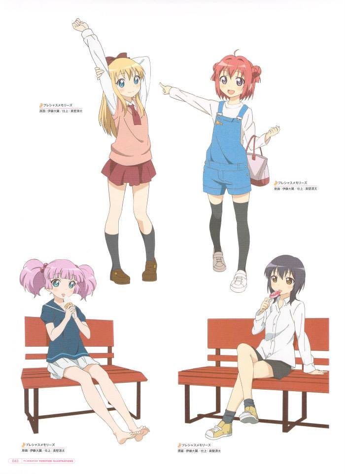 Yuru Yuri Capitulo 0.02: Tv Ilustration página 44