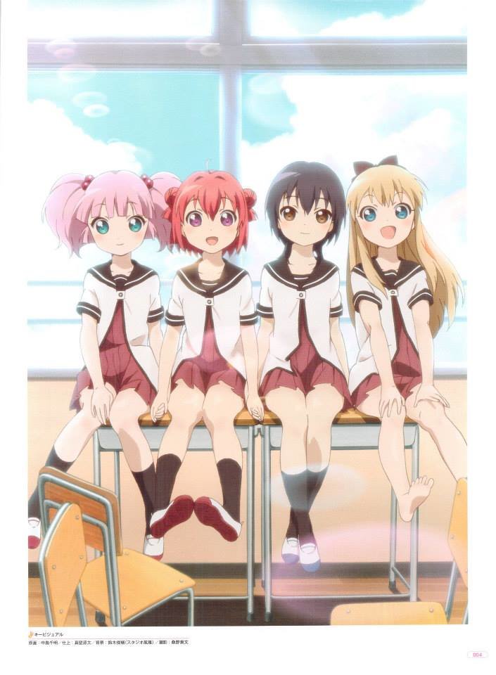 Yuru Yuri Capitulo 0.02: Tv Ilustration página 5