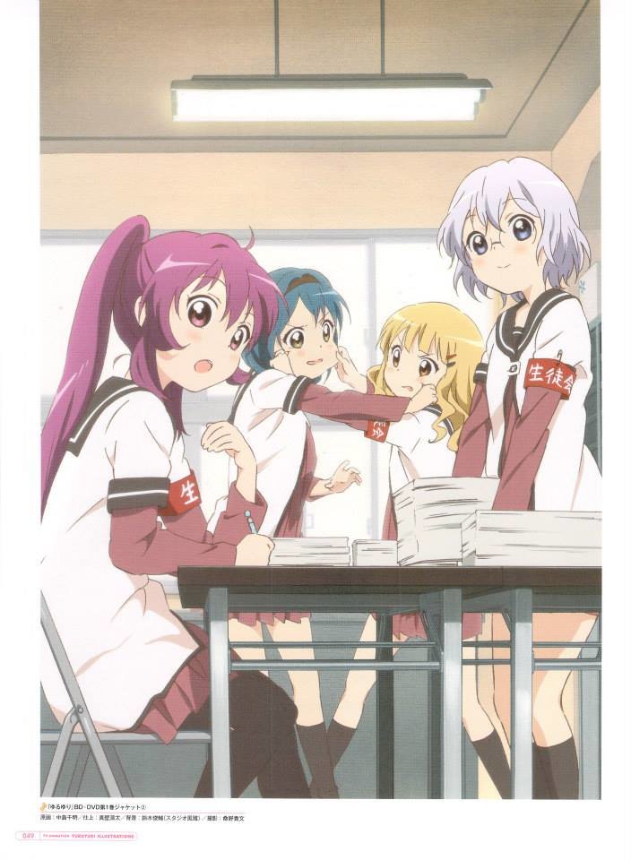 Yuru Yuri Capitulo 0.02: Tv Ilustration página 50