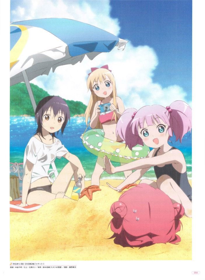 Yuru Yuri Capitulo 0.02: Tv Ilustration página 51