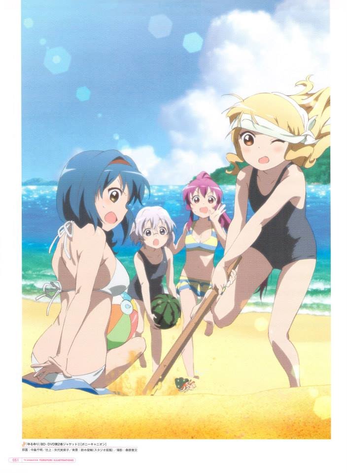 Yuru Yuri Capitulo 0.02: Tv Ilustration página 52