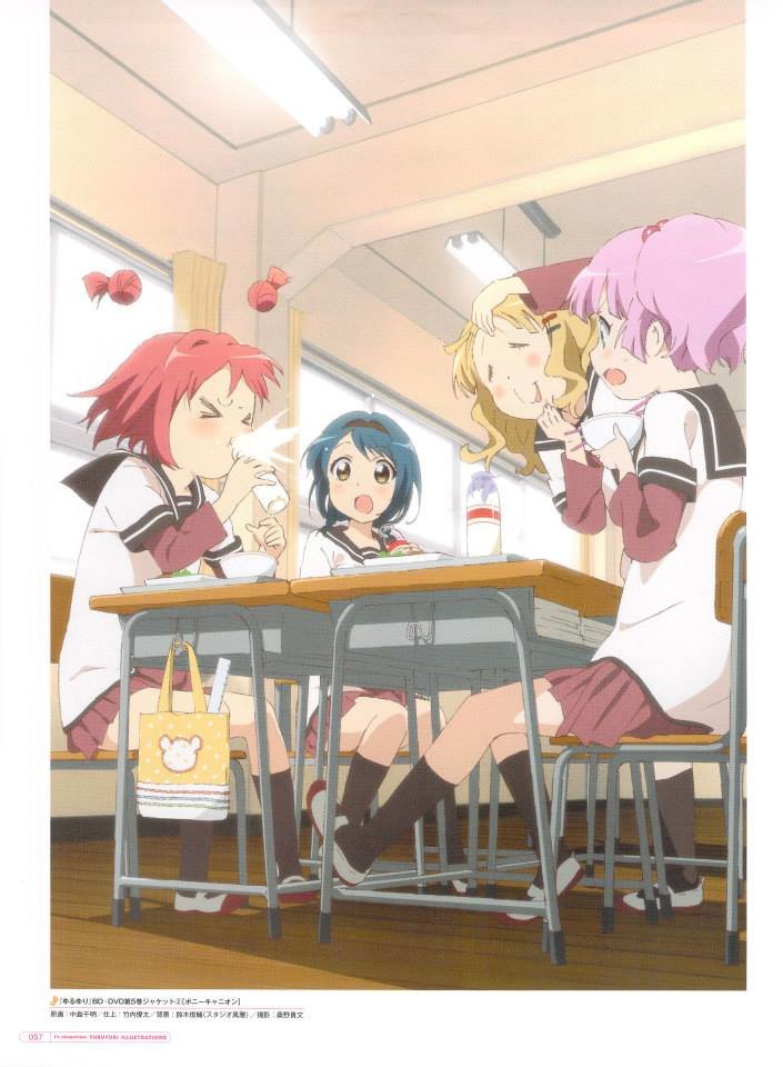 Yuru Yuri Capitulo 0.02: Tv Ilustration página 58