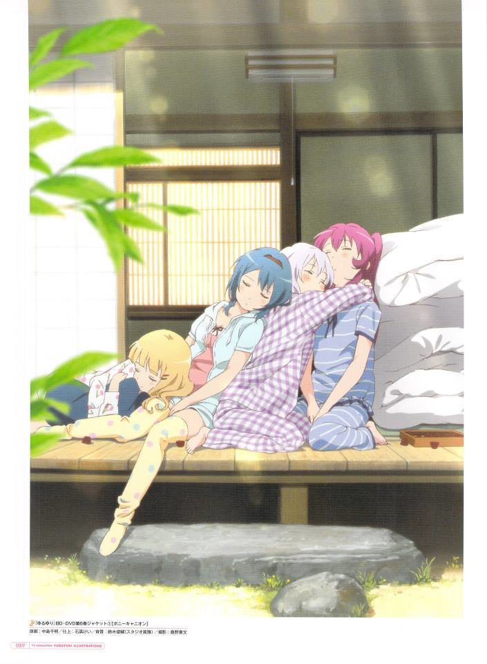 Yuru Yuri Capitulo 0.02: Tv Ilustration página 60