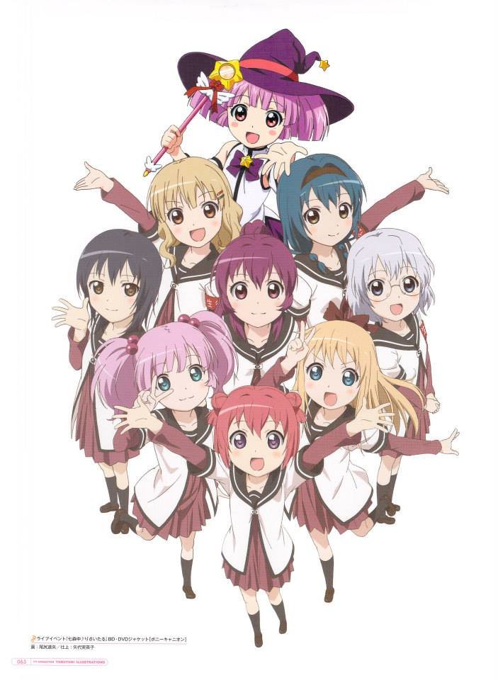 Yuru Yuri Capitulo 0.02: Tv Ilustration página 64