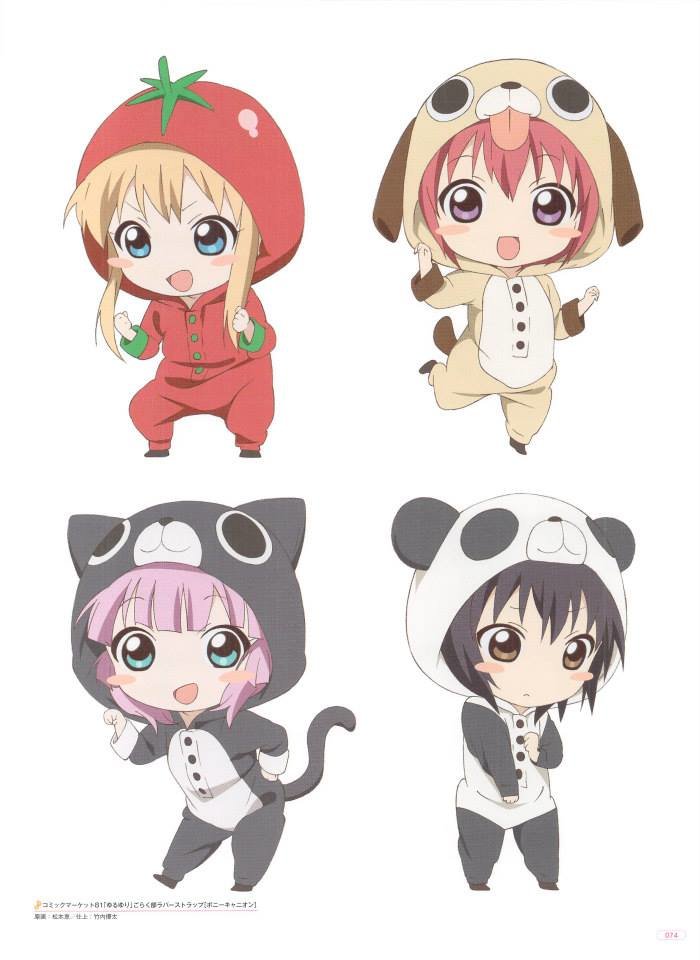 Yuru Yuri Capitulo 0.02: Tv Ilustration página 77
