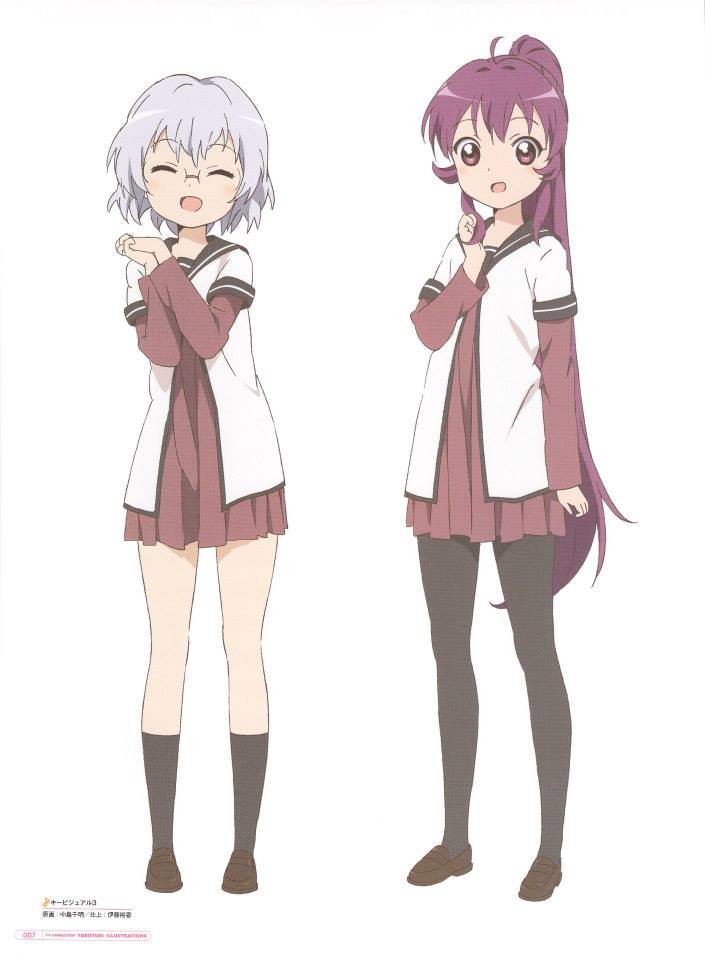Yuru Yuri Capitulo 0.02: Tv Ilustration página 8