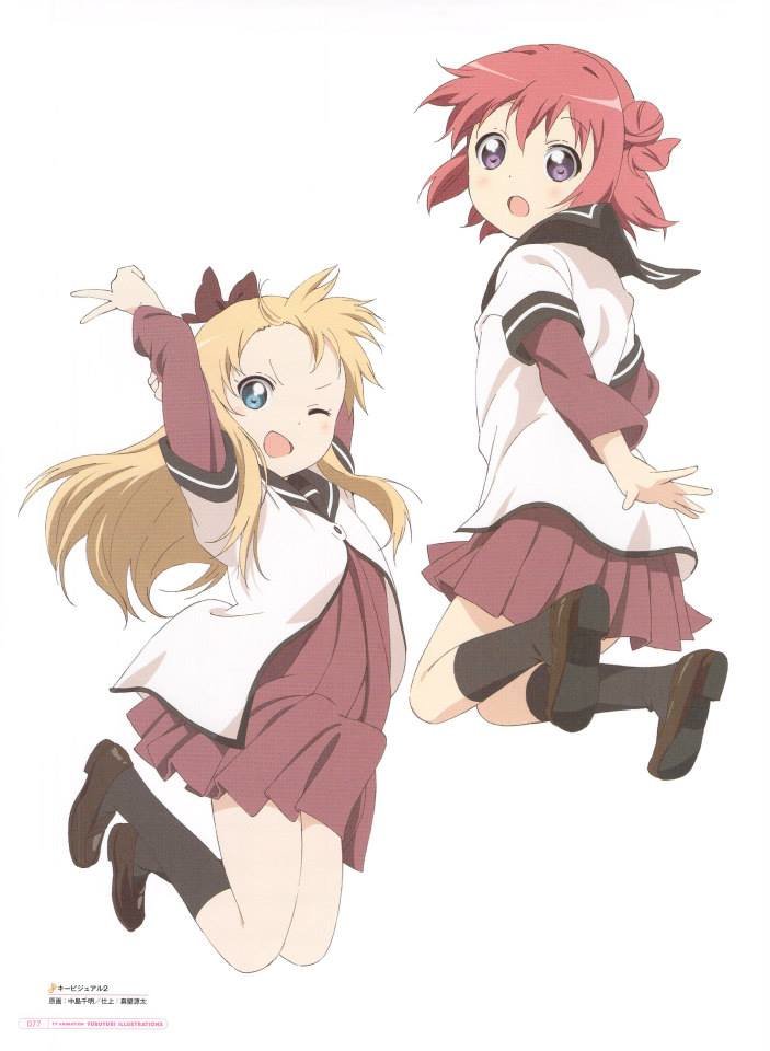 Yuru Yuri Capitulo 0.02: Tv Ilustration página 80