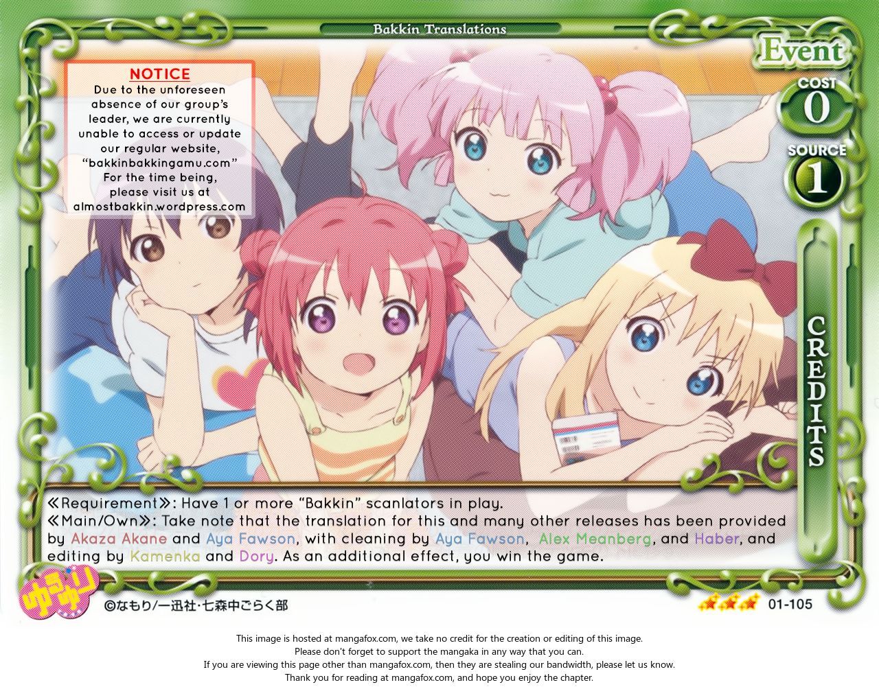 Yuru Yuri Capitulo 100 página 14