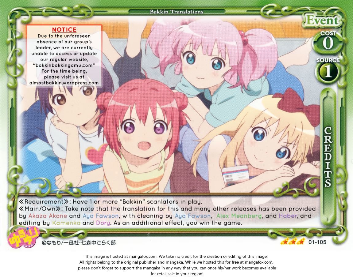Yuru Yuri Capitulo 101 página 15