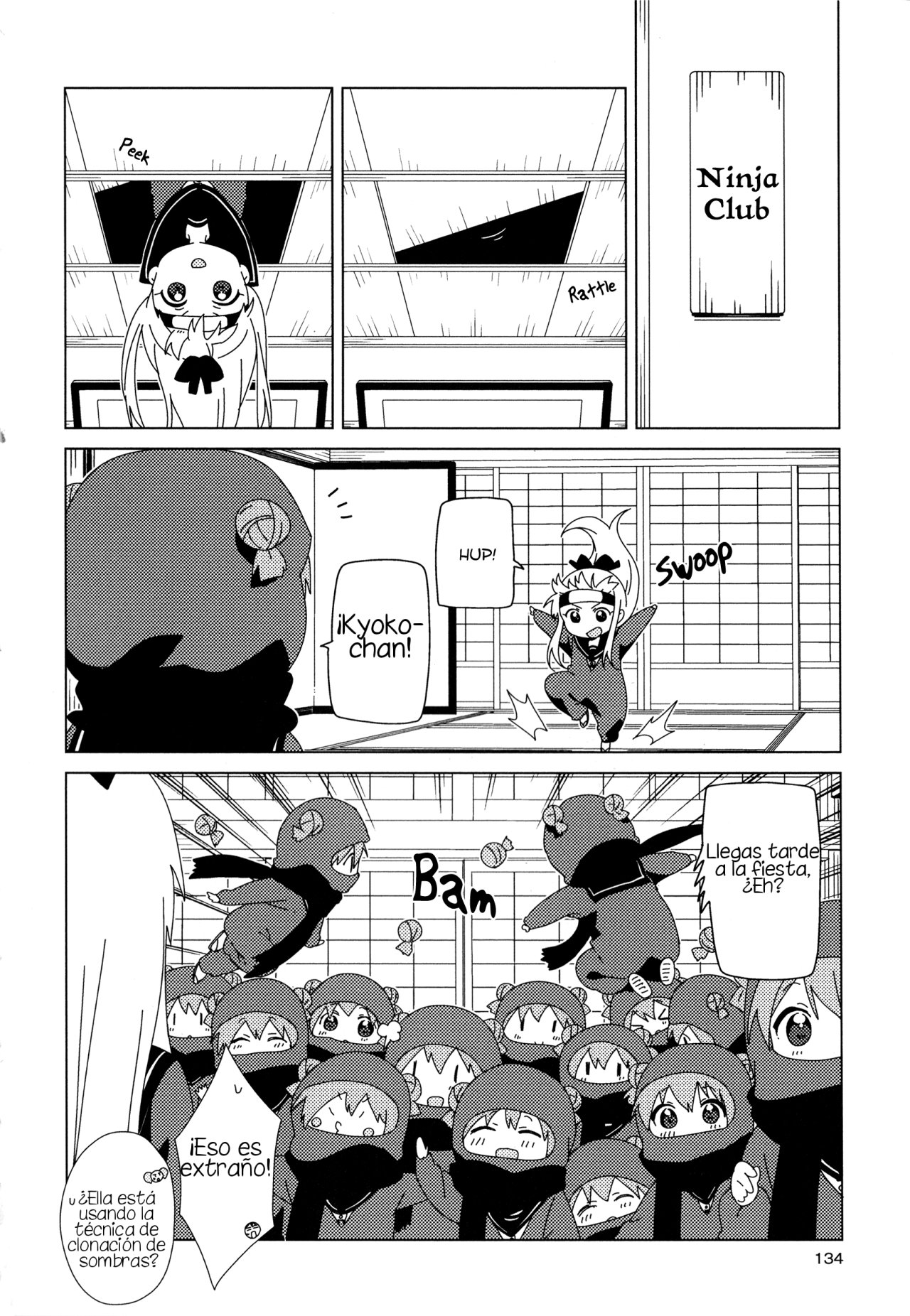 Yuru Yuri Capitulo 108: La nueva era del Club de la Diversión página 4