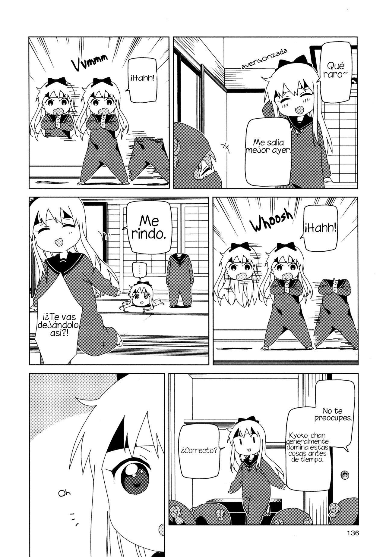 Yuru Yuri Capitulo 108: La nueva era del Club de la Diversión página 6