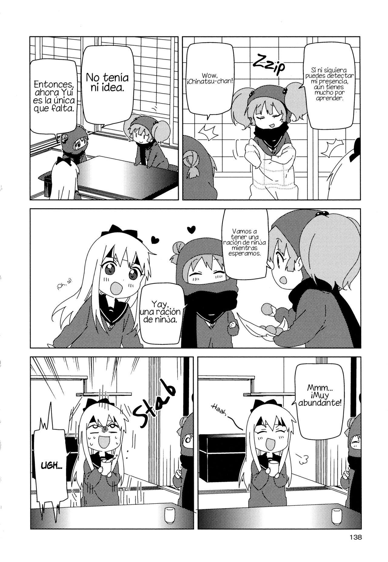 Yuru Yuri Capitulo 108: La nueva era del Club de la Diversión página 8